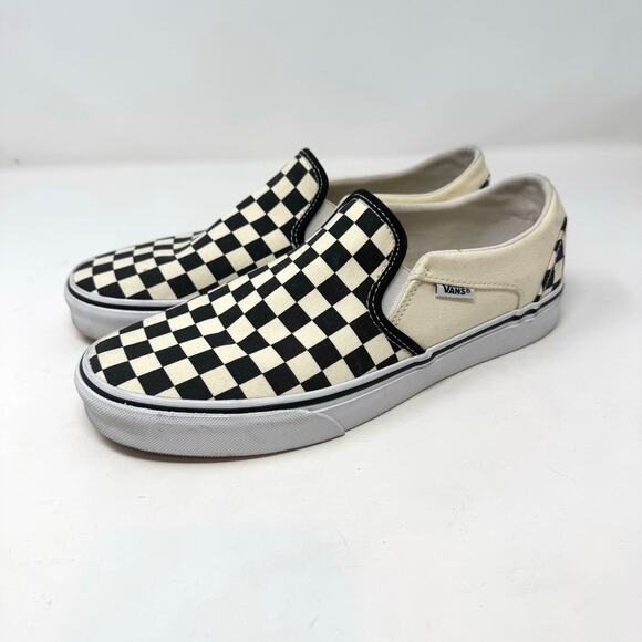 Vans Shoes - Vans Checkerboard Slip On Sneakers Shoes Womens 9.5 ASO Stranger Things Max